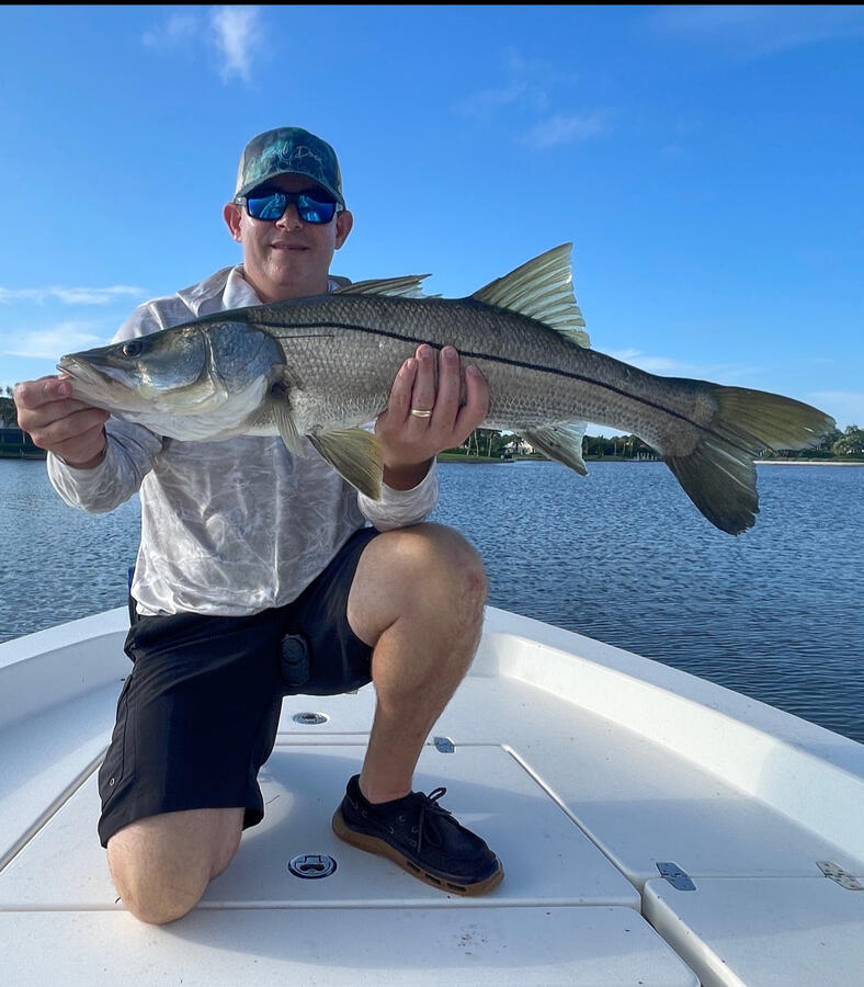 SNook Fishing in Vero Beach, FL
